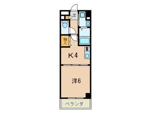 ヴァンテ－ジの物件間取画像